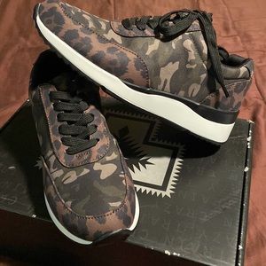 Camouflaged Sneaker by Boutique Brand Crazy Train.  NIB!